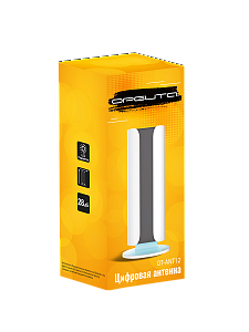 Антенна комнатная для цифрового ТВ с усилителем Орбита OT-ANT12